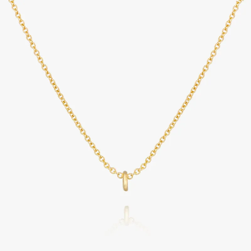 Milestone Ring Charm Necklace