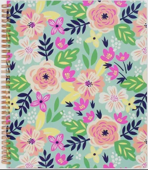 Mini Notebook- Mint Floral