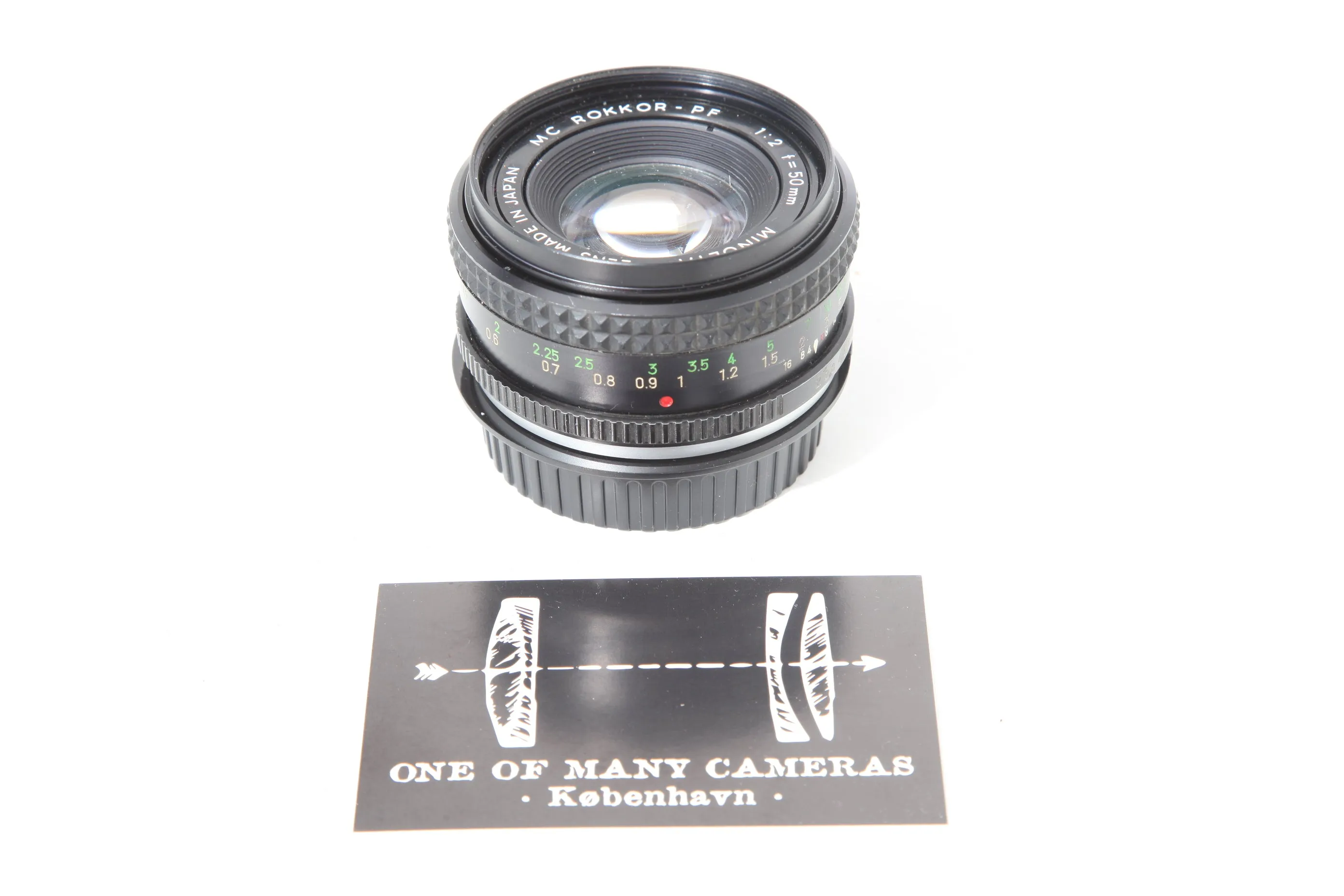 Minolta 50mm f2 MC Rokkor-PF