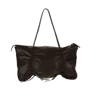 Miu Miu Black Cinched Shoulder Bag