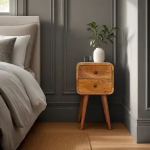 Modal Narrow Bedside Table