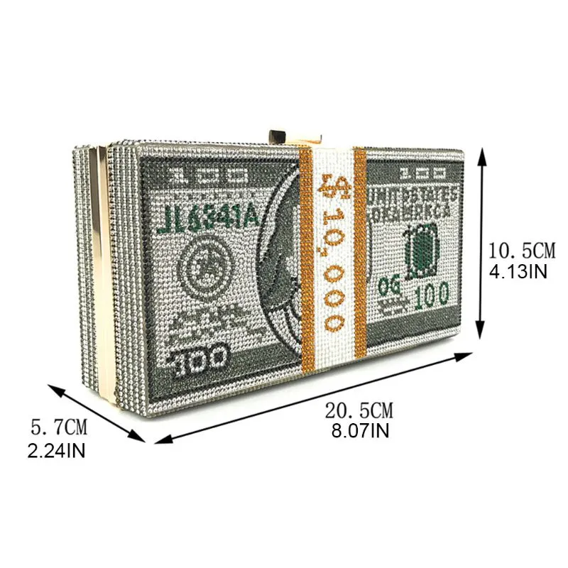 Money Stack Clutch