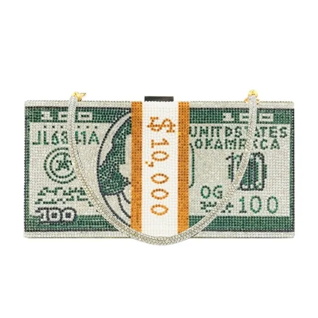 Money Stack Clutch