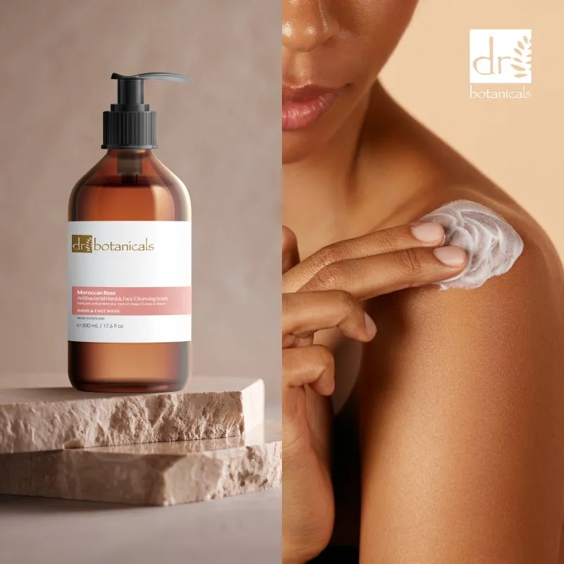 Moroccan Rose Antibacterial Hand & Face Cleansing Wash 500ml