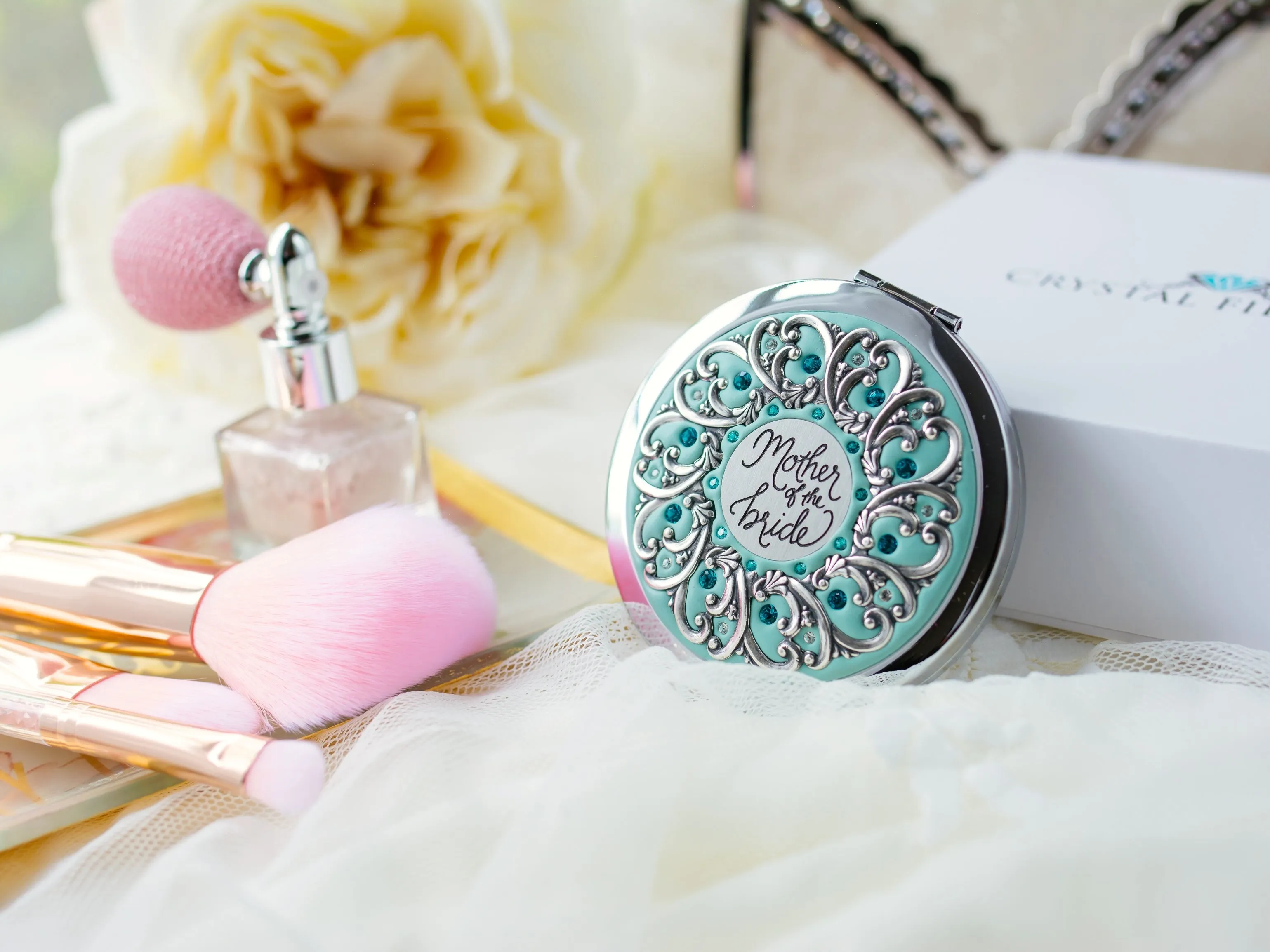 Mother of the Bride Compact Mirror