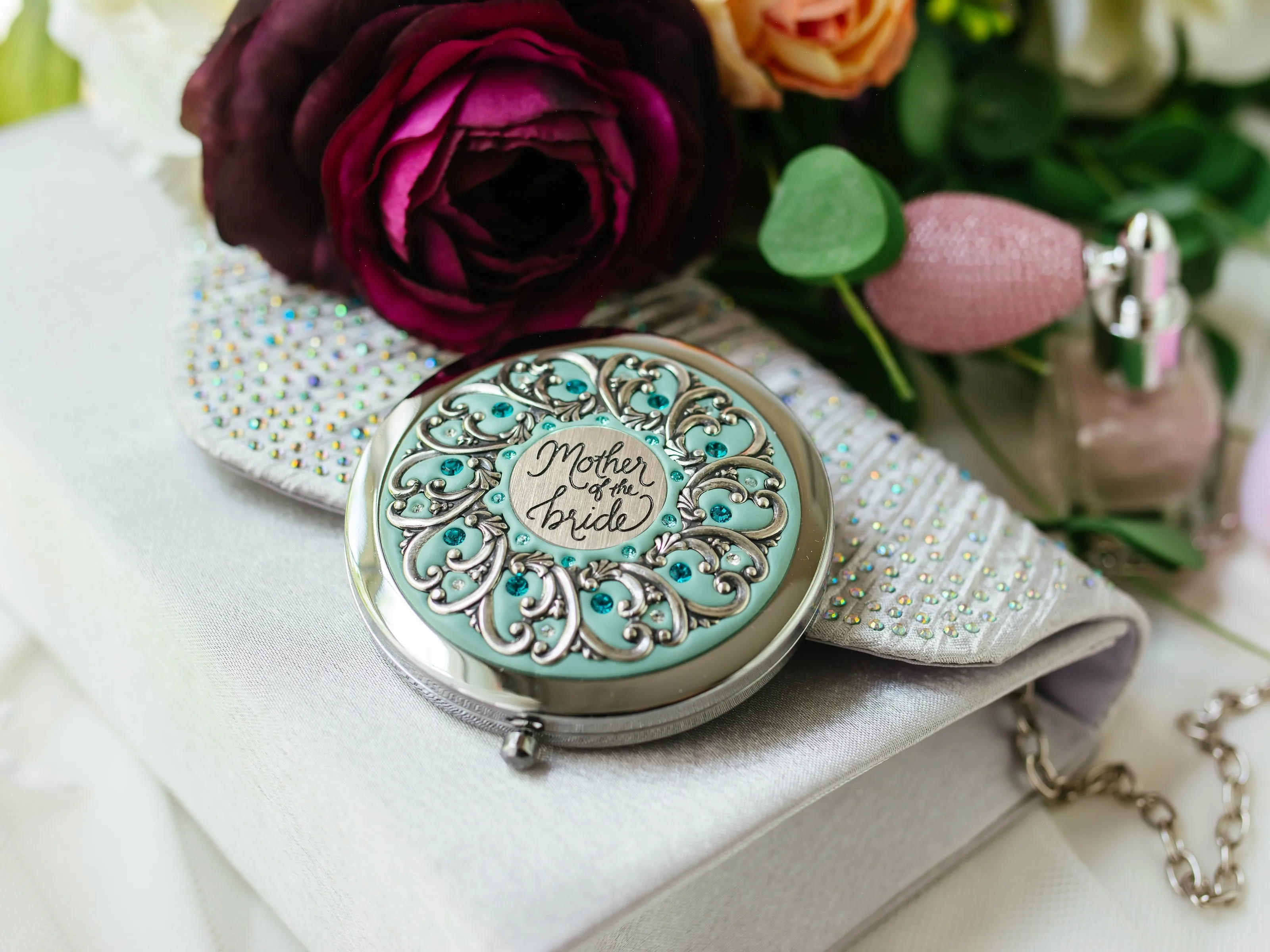 Mother of the Bride Compact Mirror