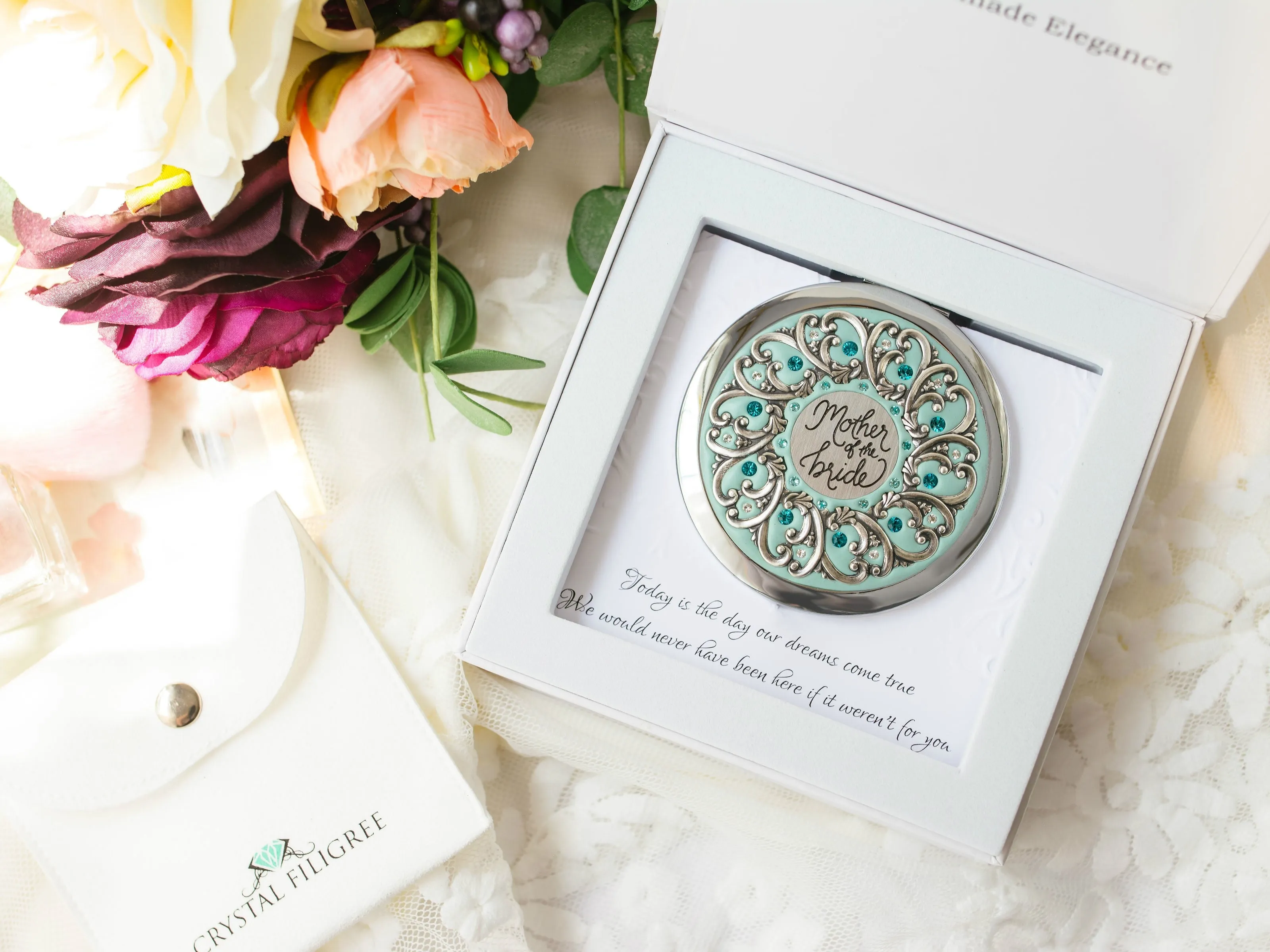 Mother of the Bride Compact Mirror