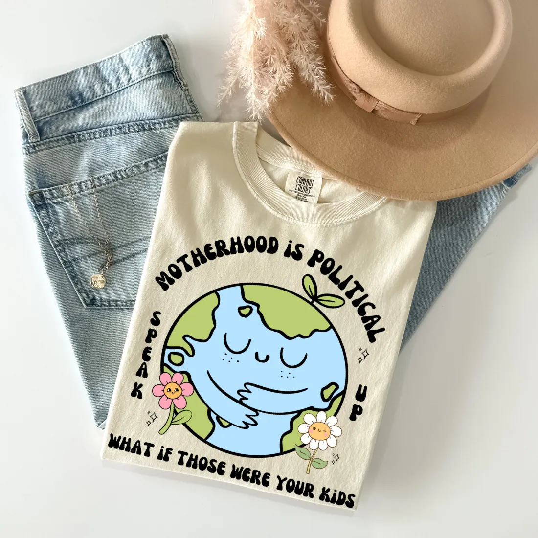 Motherhood is Political Unisex T-shirt