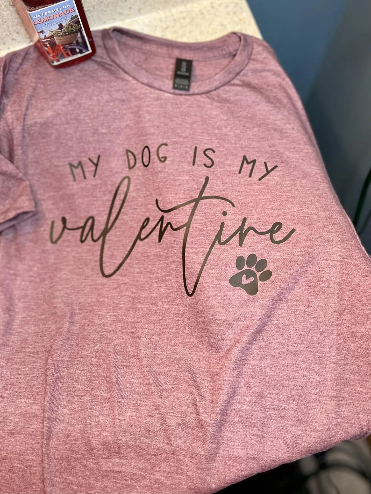 My Dog is my Valentine Tee