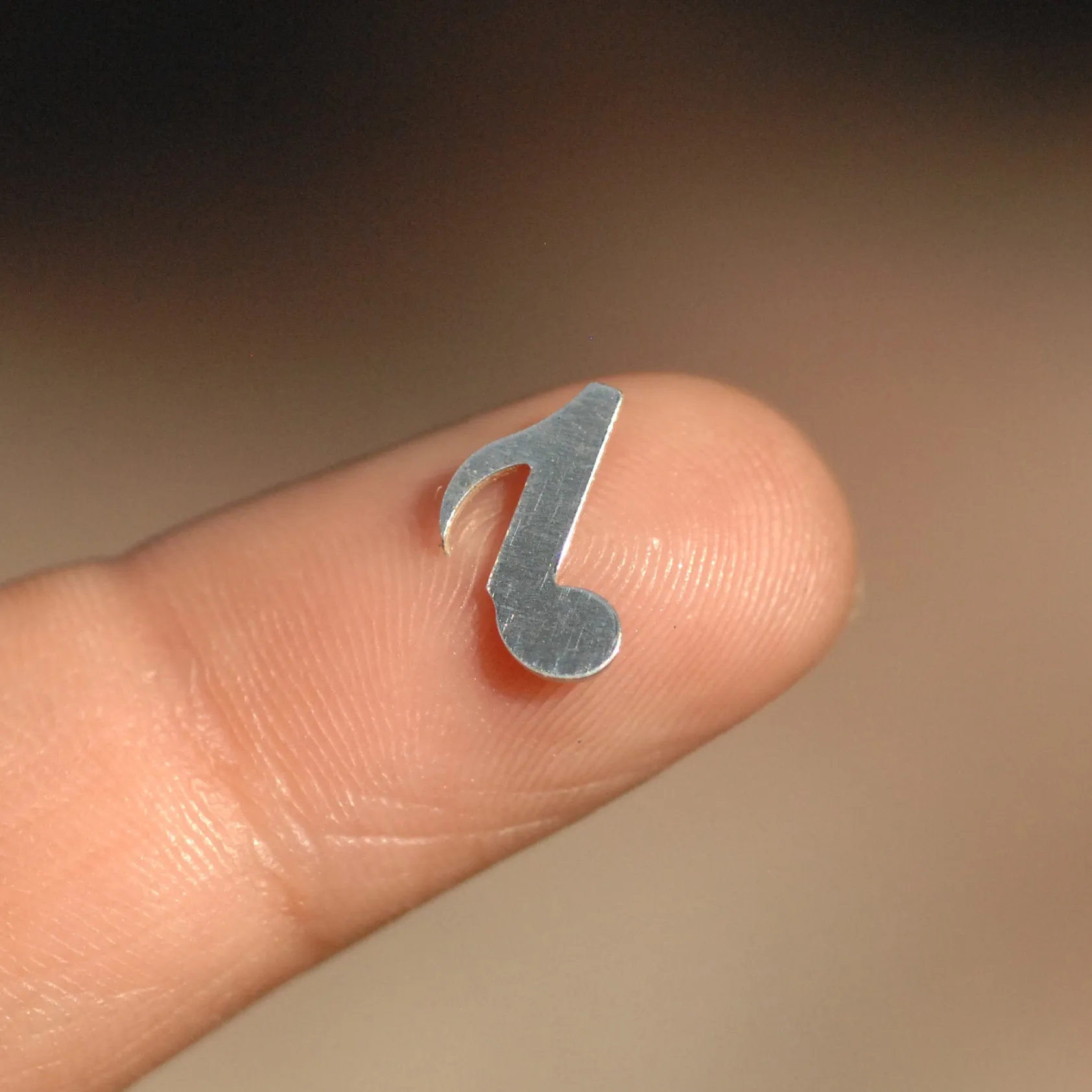 My MOST Tiny Music note blank cutout for 24g for soldering