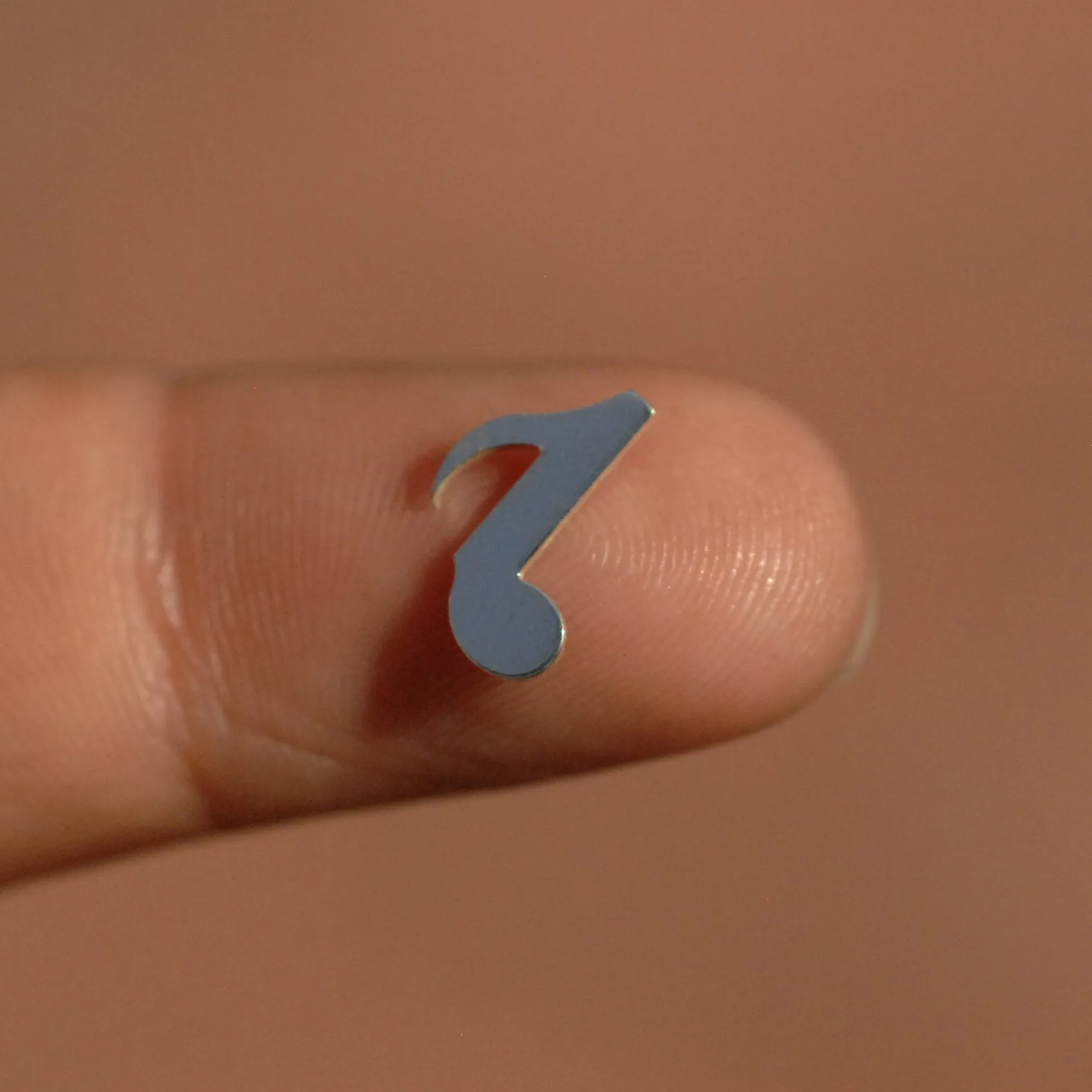 My MOST Tiny Music note blank cutout for 24g for soldering