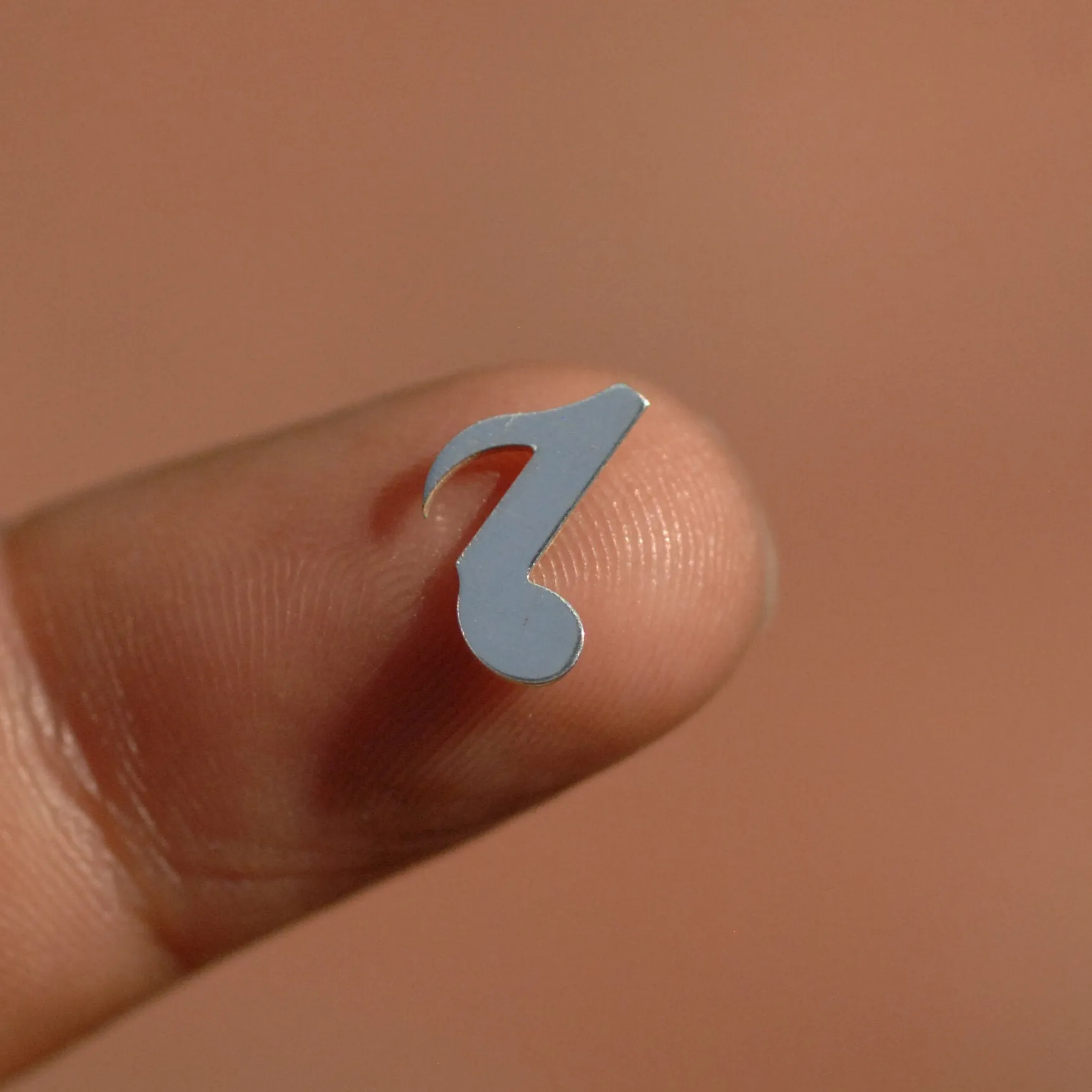 My MOST Tiny Music note blank cutout for 24g for soldering