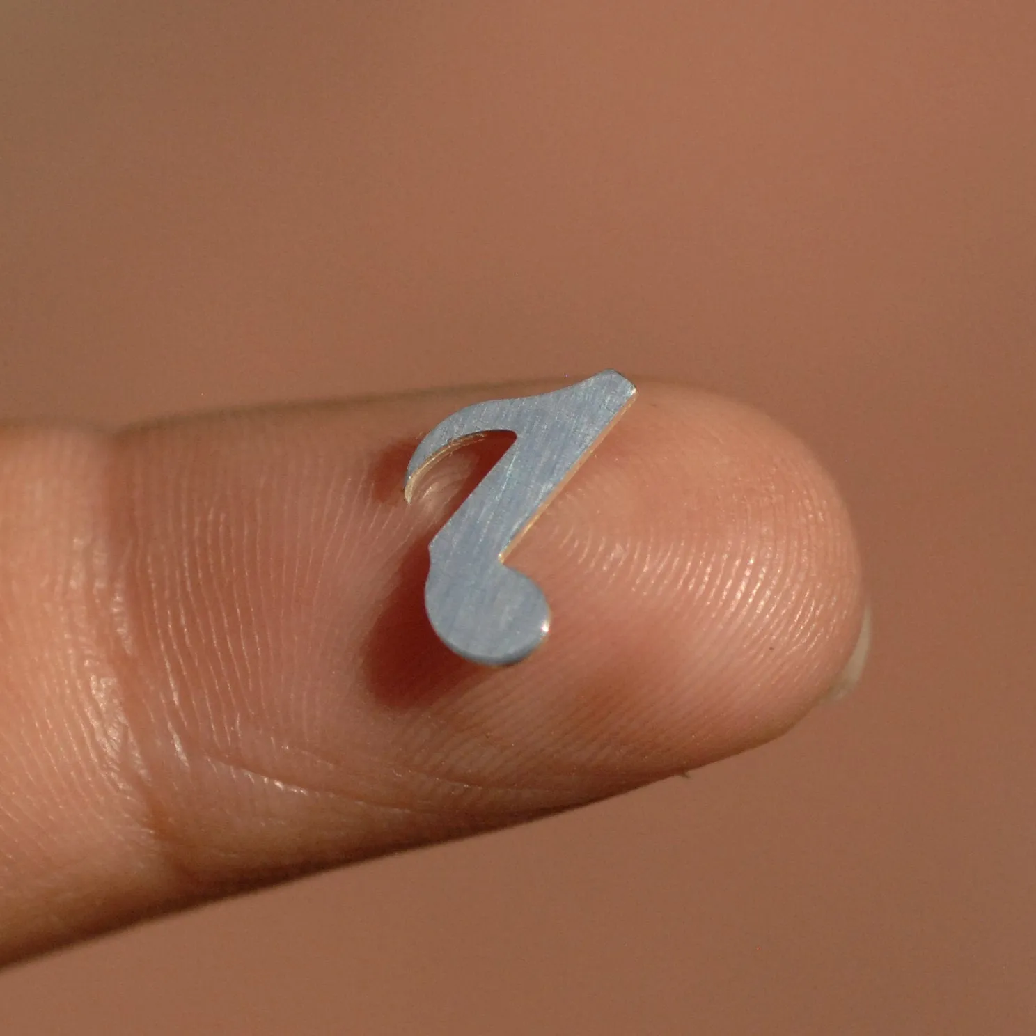 My MOST Tiny Music note blank cutout for 24g for soldering