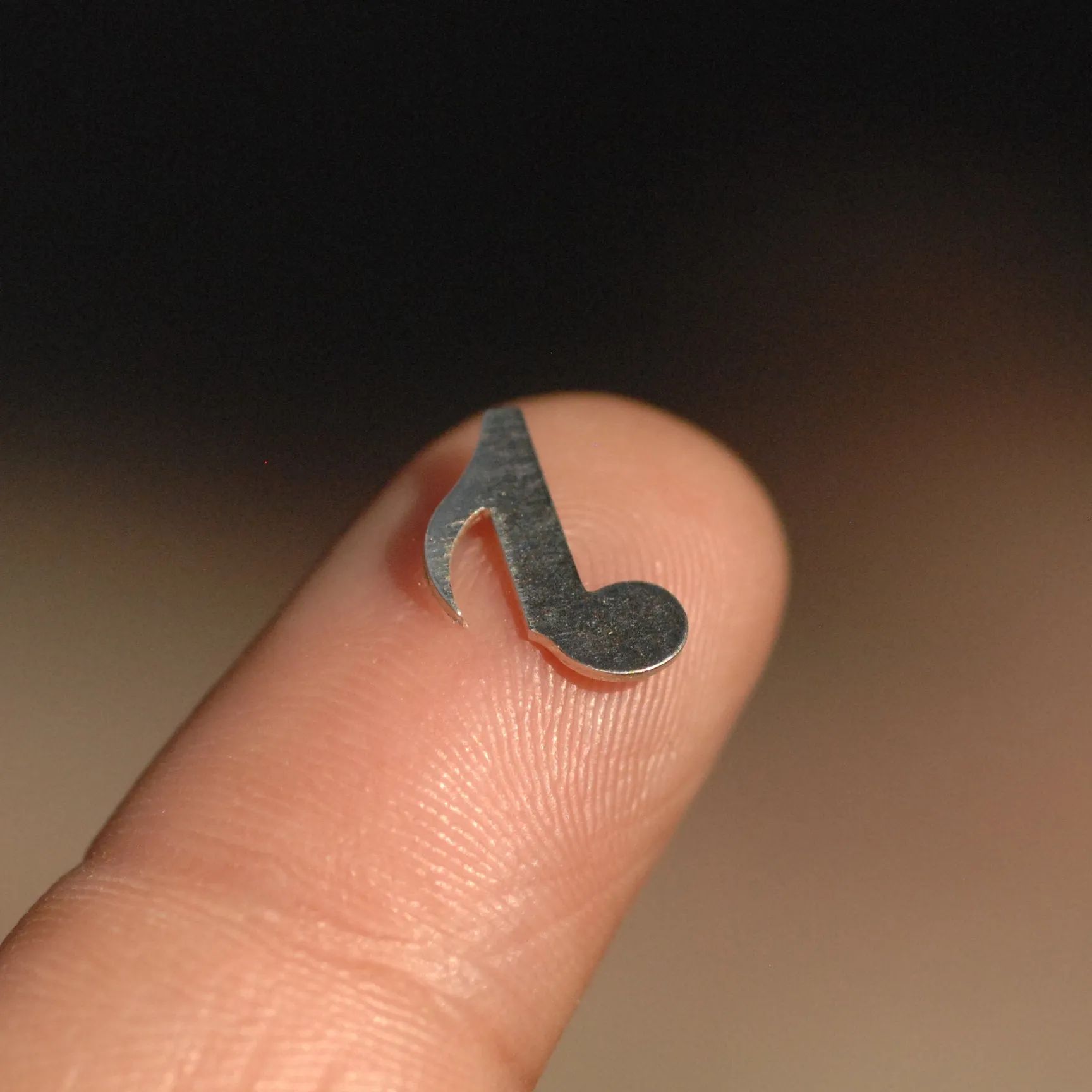 My MOST Tiny Music note blank cutout for 24g for soldering