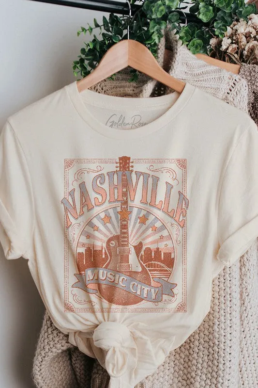 Nashville Tee: Cream