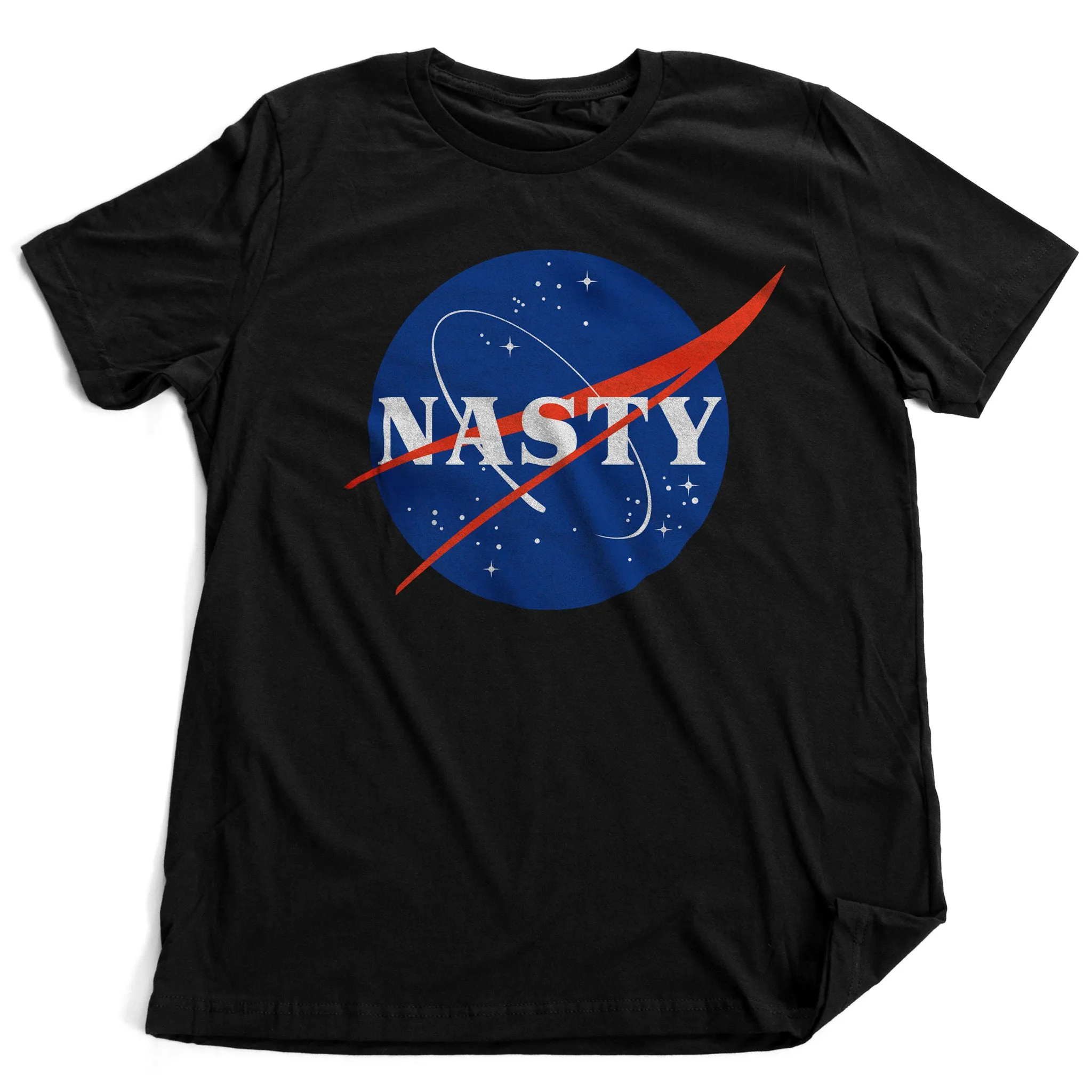 NASTY — a NASA parody tee