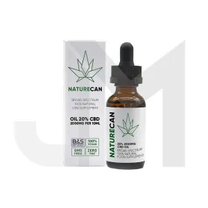 Naturecan 20% 2000mg CBD Broad Spectrum MCT Oil 10ml