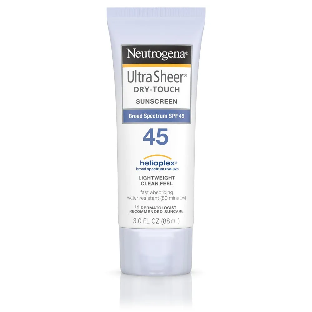 Neutrogena Ultra Sheer Dry-Touch Sunscreen Lotion, SPF 45