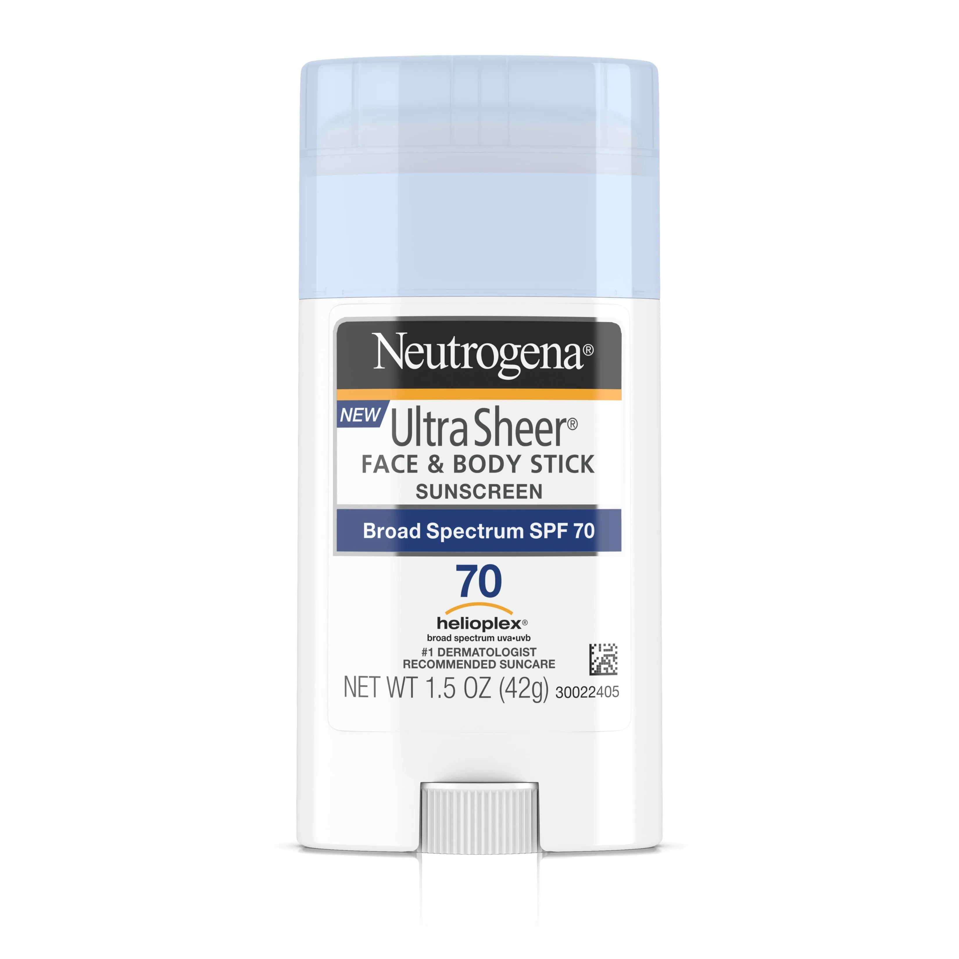 Neutrogena Ultra Sheer Face & Body Stick Sunscreen Broad Spectrum SPF 70