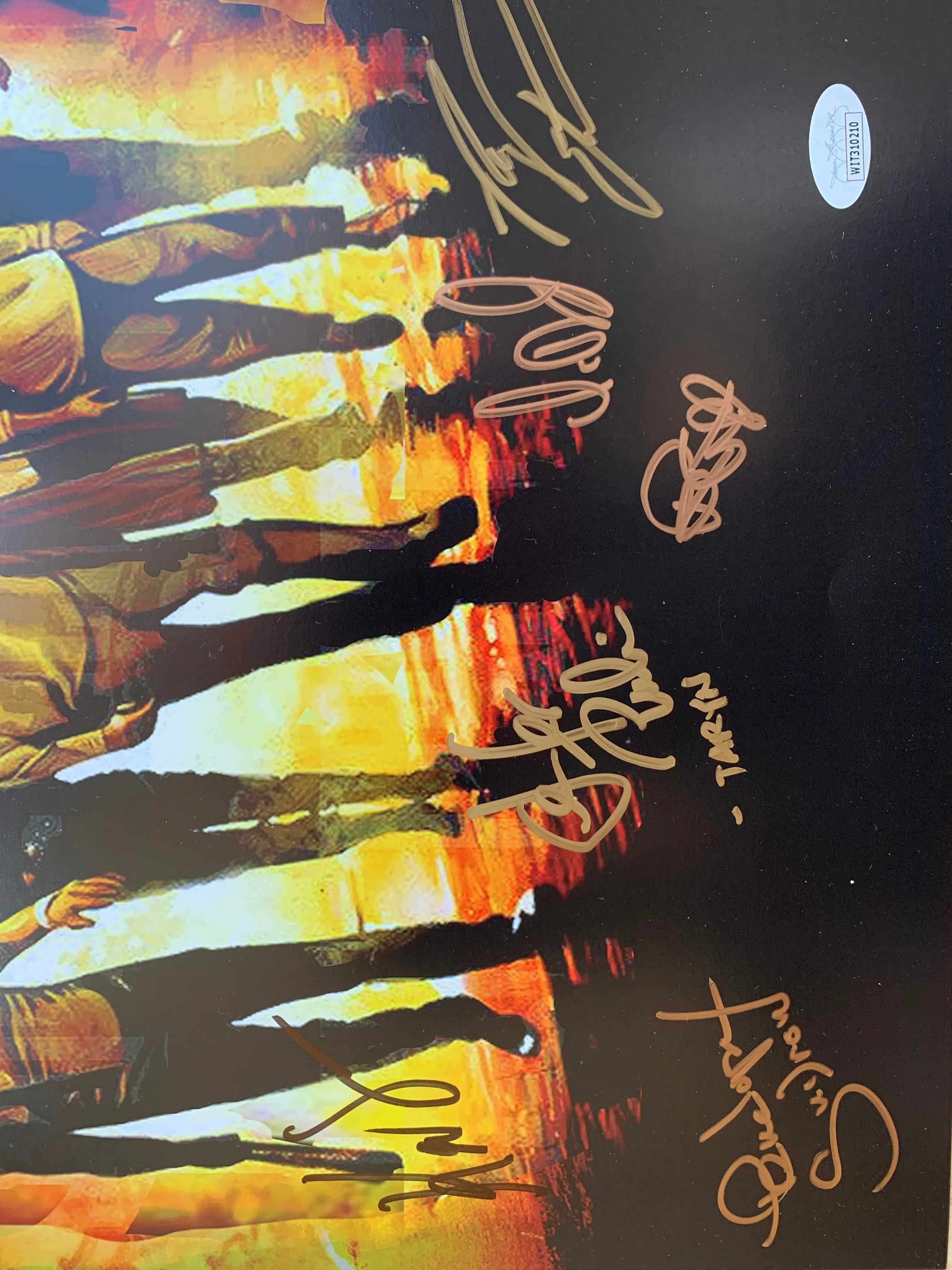 Nightmare On Elm Street 3 Dream Warriors 11x17  signed by 6 JSA COA