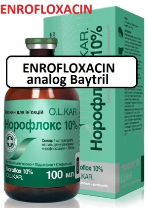 Noroflox 10% Solution for Cattle and Pigs (100ml)