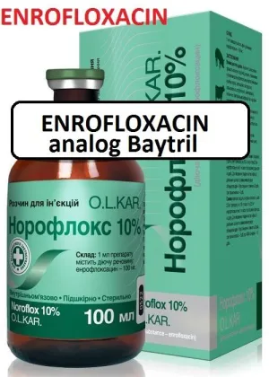 Noroflox 10% Solution for Cattle and Pigs (10bottles*10ml)