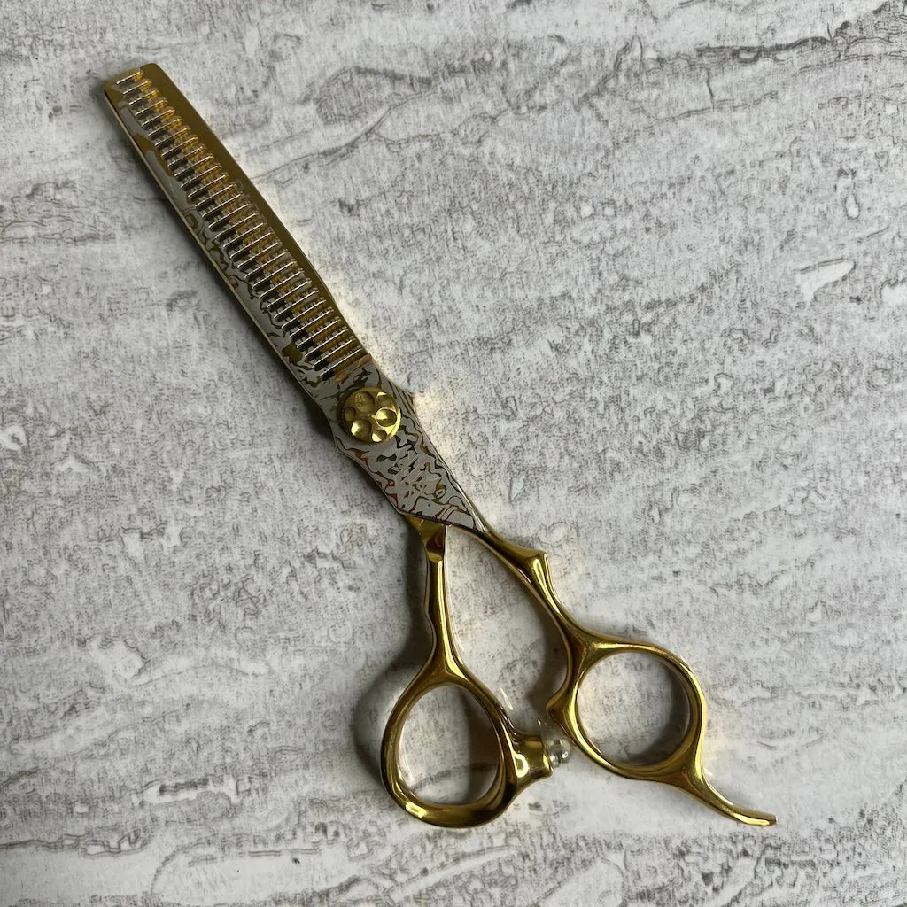 Nova Gold LAVA Japanese  6 Inch Thinning Shear Set (M-LINE)
