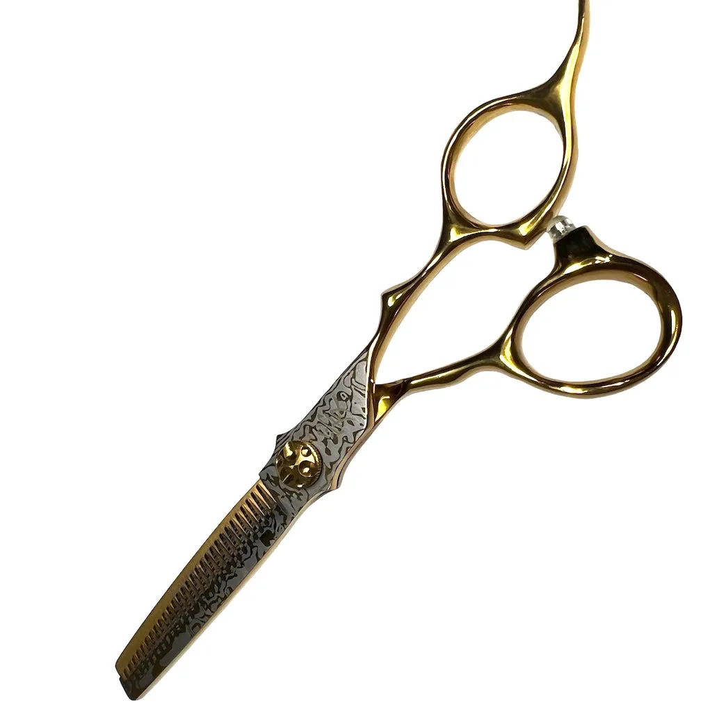 Nova Gold LAVA Japanese  6 Inch Thinning Shear Set (M-LINE)