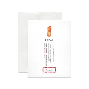 November Birthstone Greeting Card