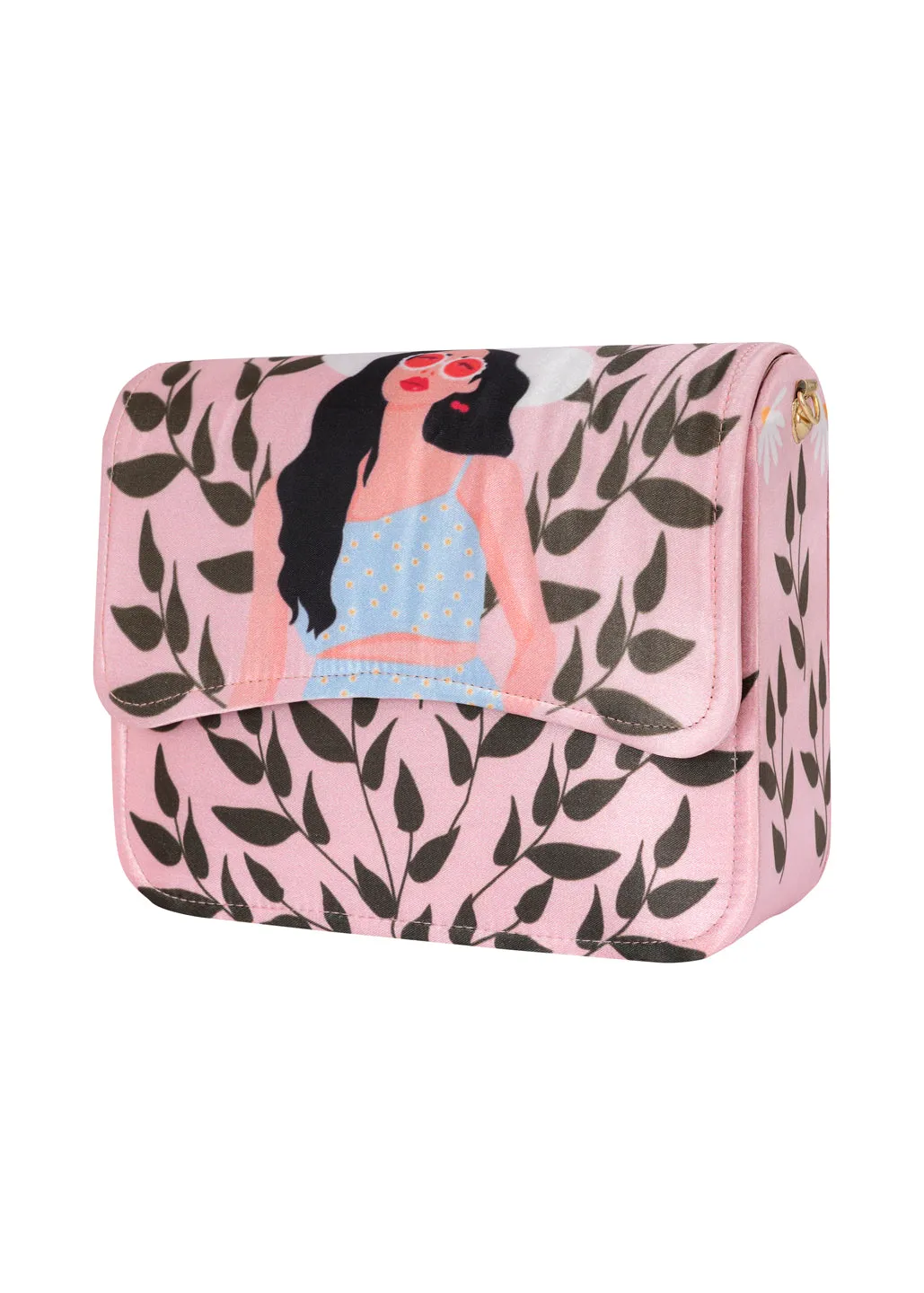 NR By Nidhi Rathi Printed Flap Bag