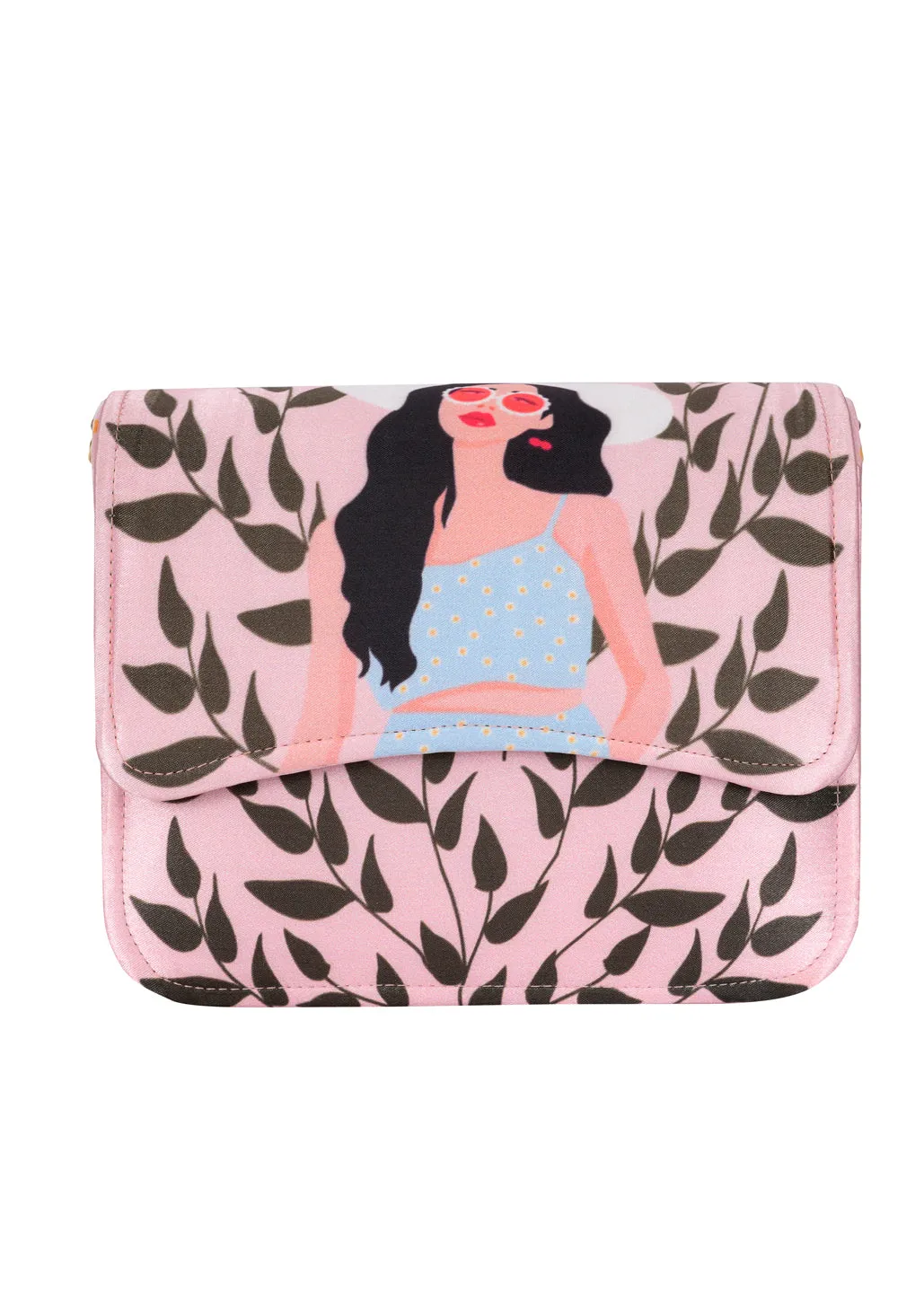 NR By Nidhi Rathi Printed Flap Bag