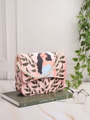 NR By Nidhi Rathi Printed Flap Bag