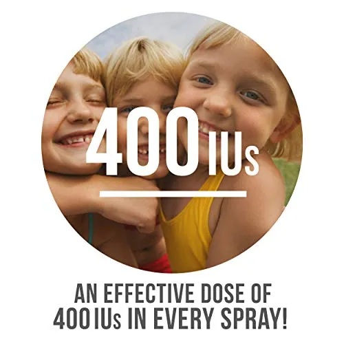 Nutra Summa Kid &amp;apos;s Vitamina D3 – Bubble Gum (Spray entrega) – 1 oz