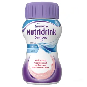 NUTRIDRINK Compact Mansikka 4x125 ml