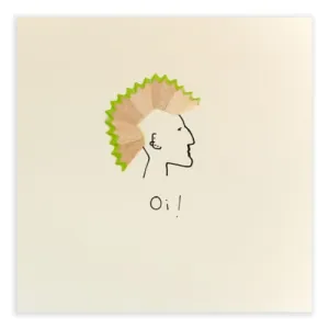 Oi ! - Pencil Shavings Card