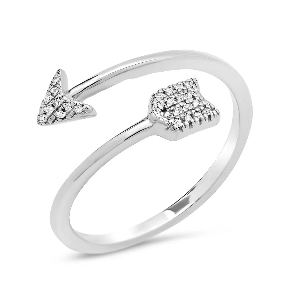 Open Arrow Ring