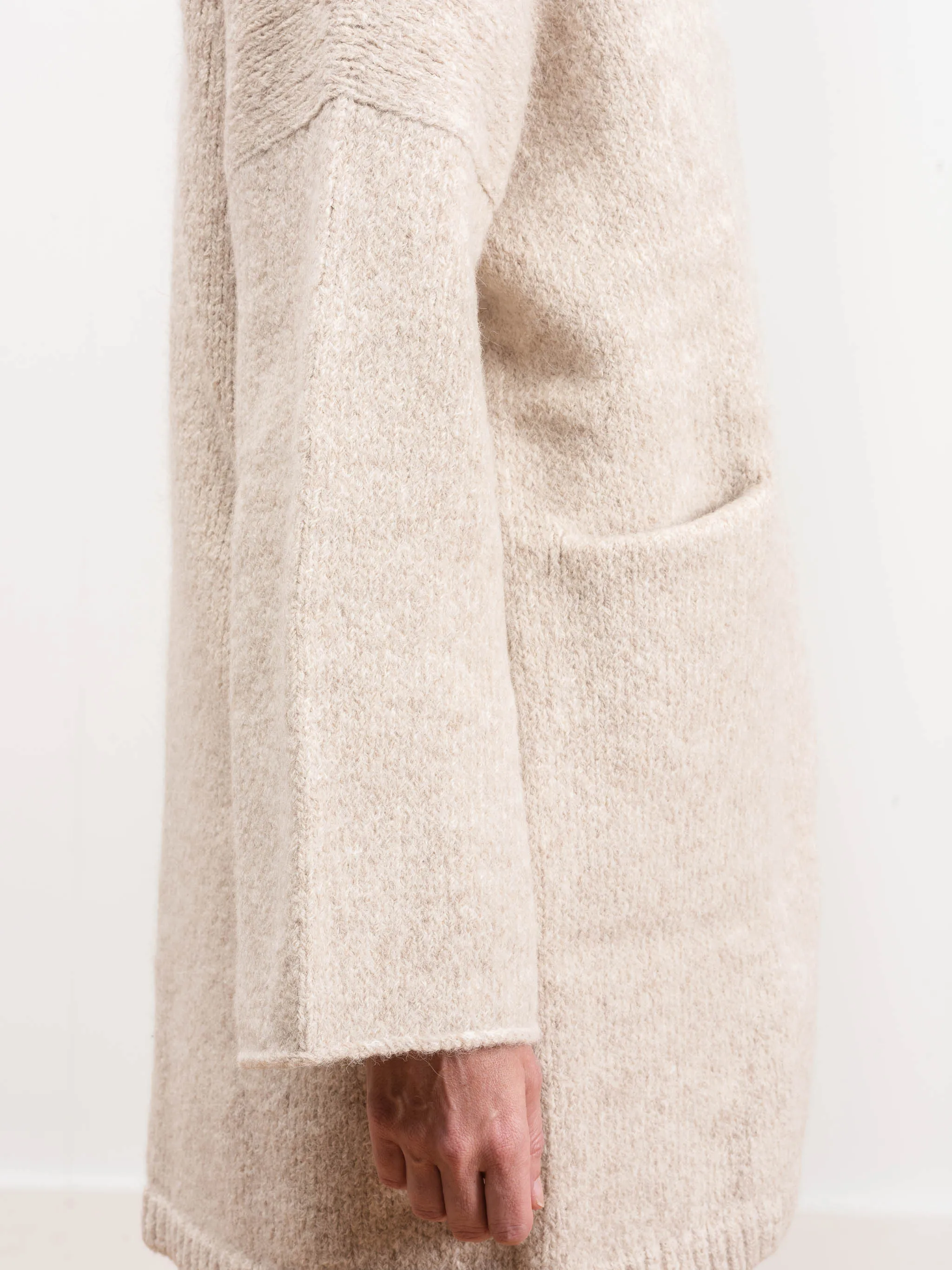 open cardigan