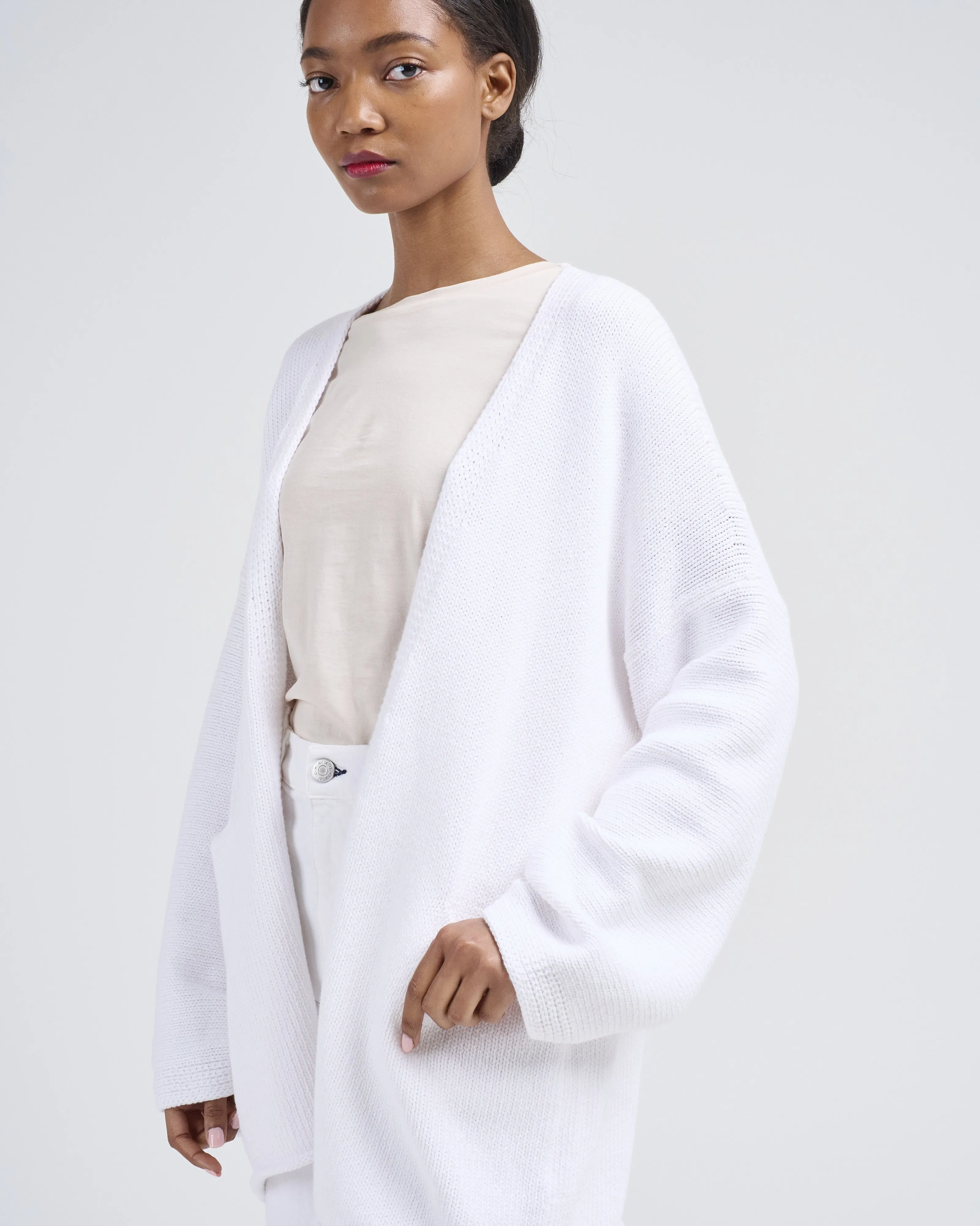 open cardigan