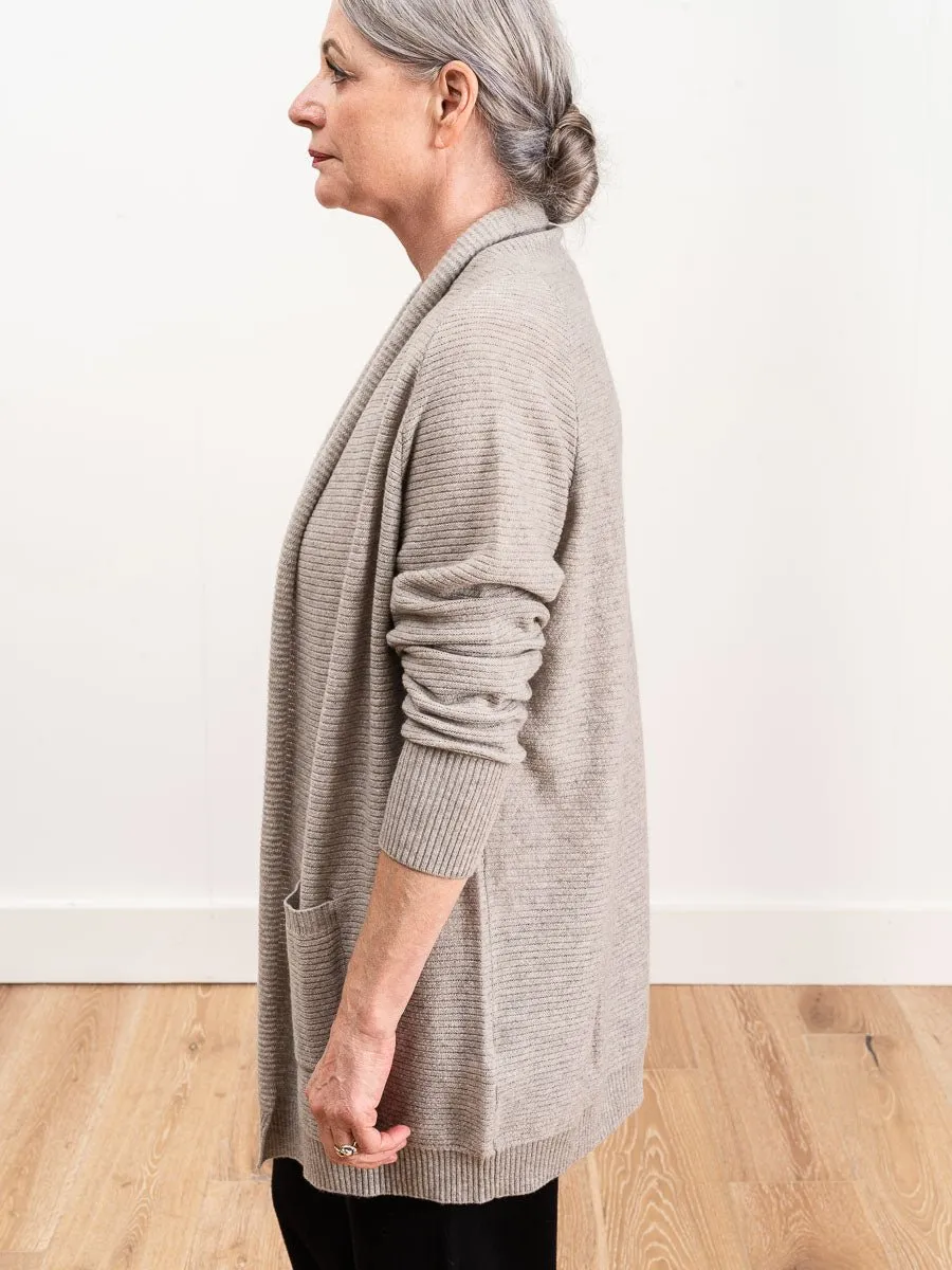 open cardigan