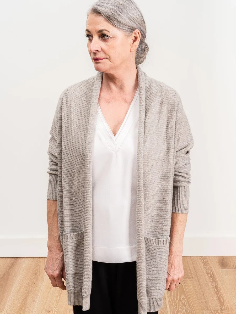 open cardigan