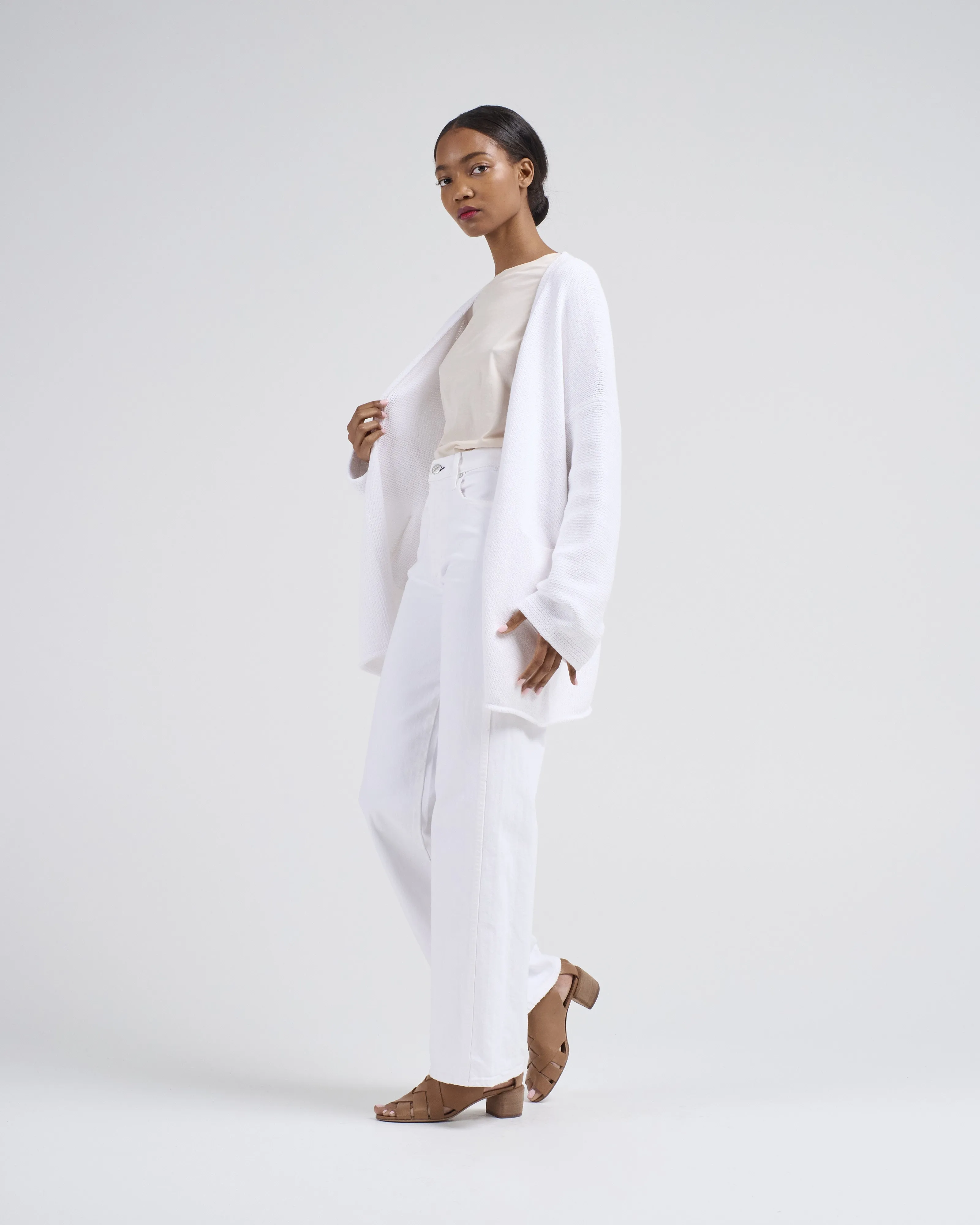 open cardigan