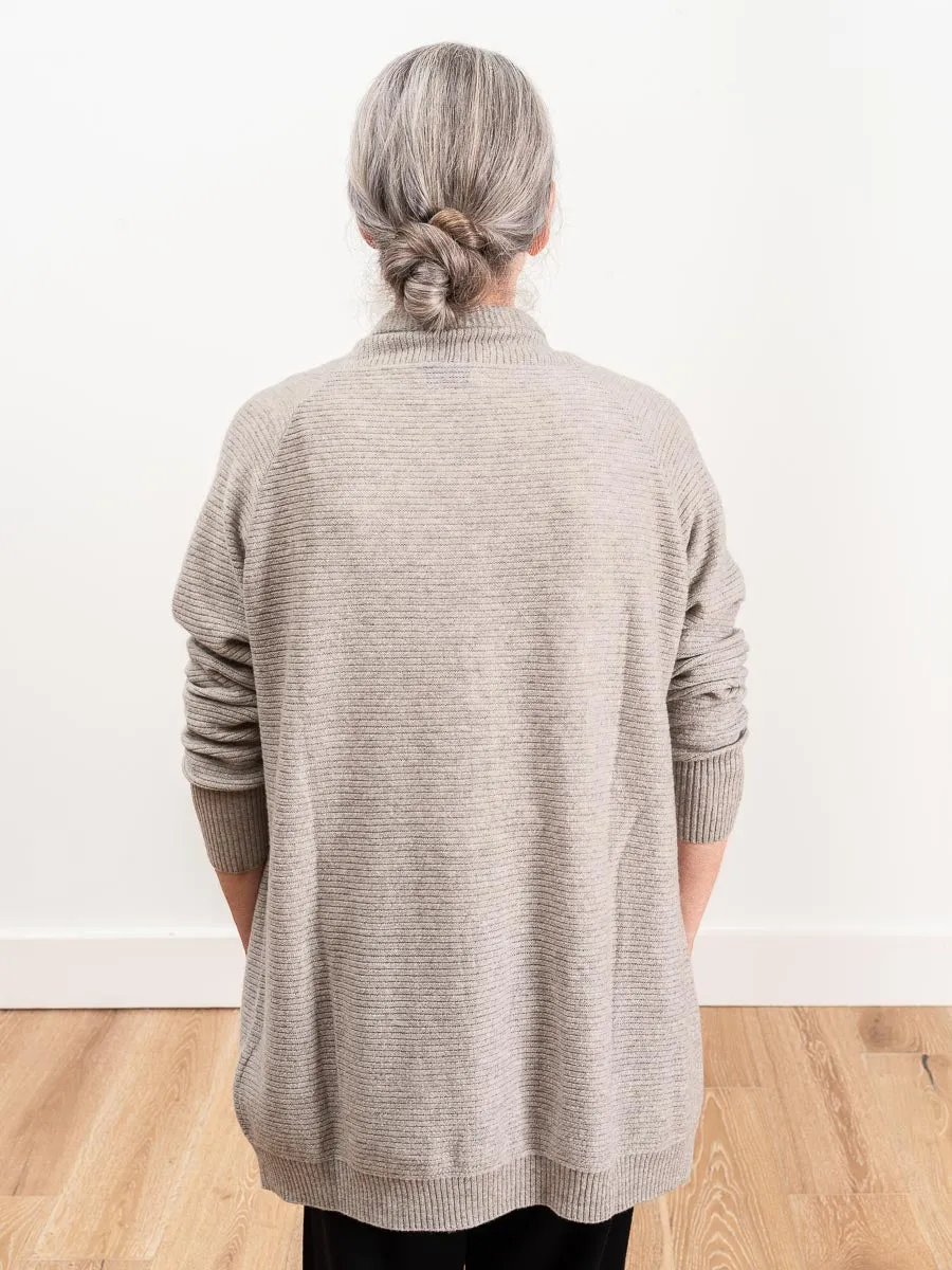 open cardigan