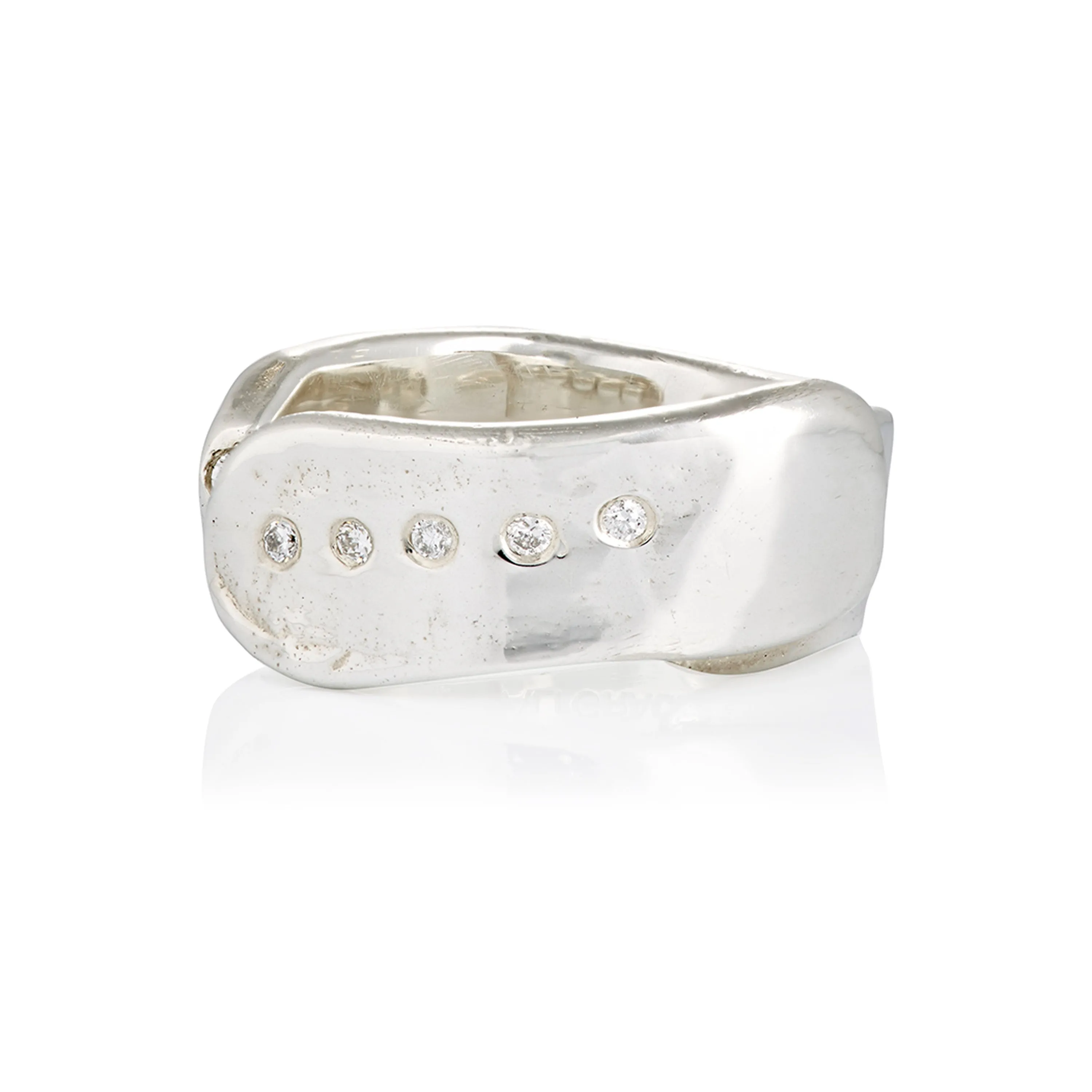 Open Diamonds Ring