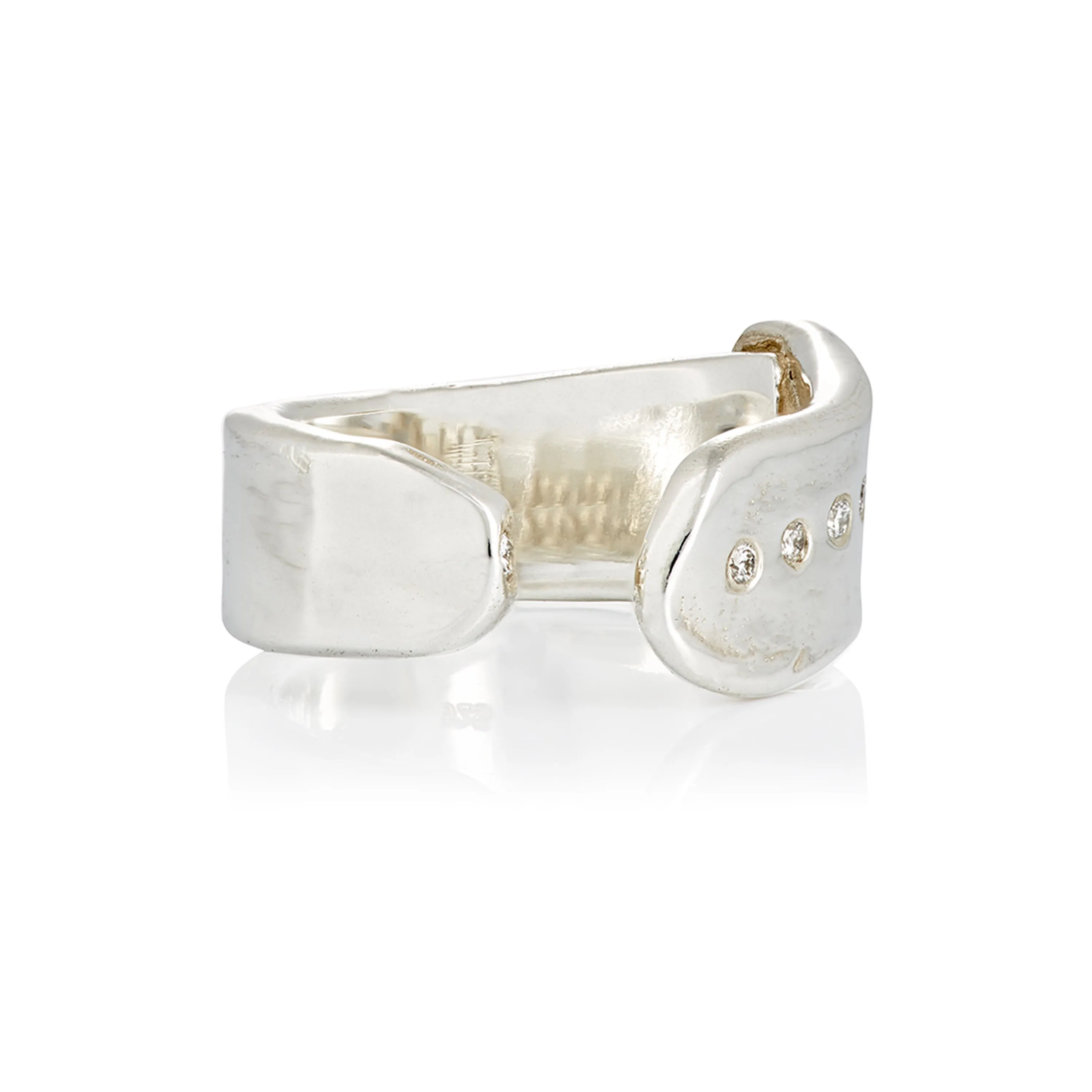 Open Diamonds Ring