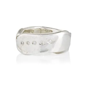 Open Diamonds Ring