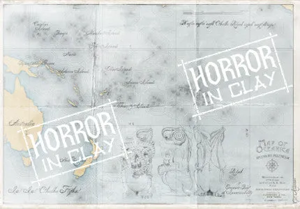 Open Edition  - Kramer/Hoag map of Oceania featuring R'yleh