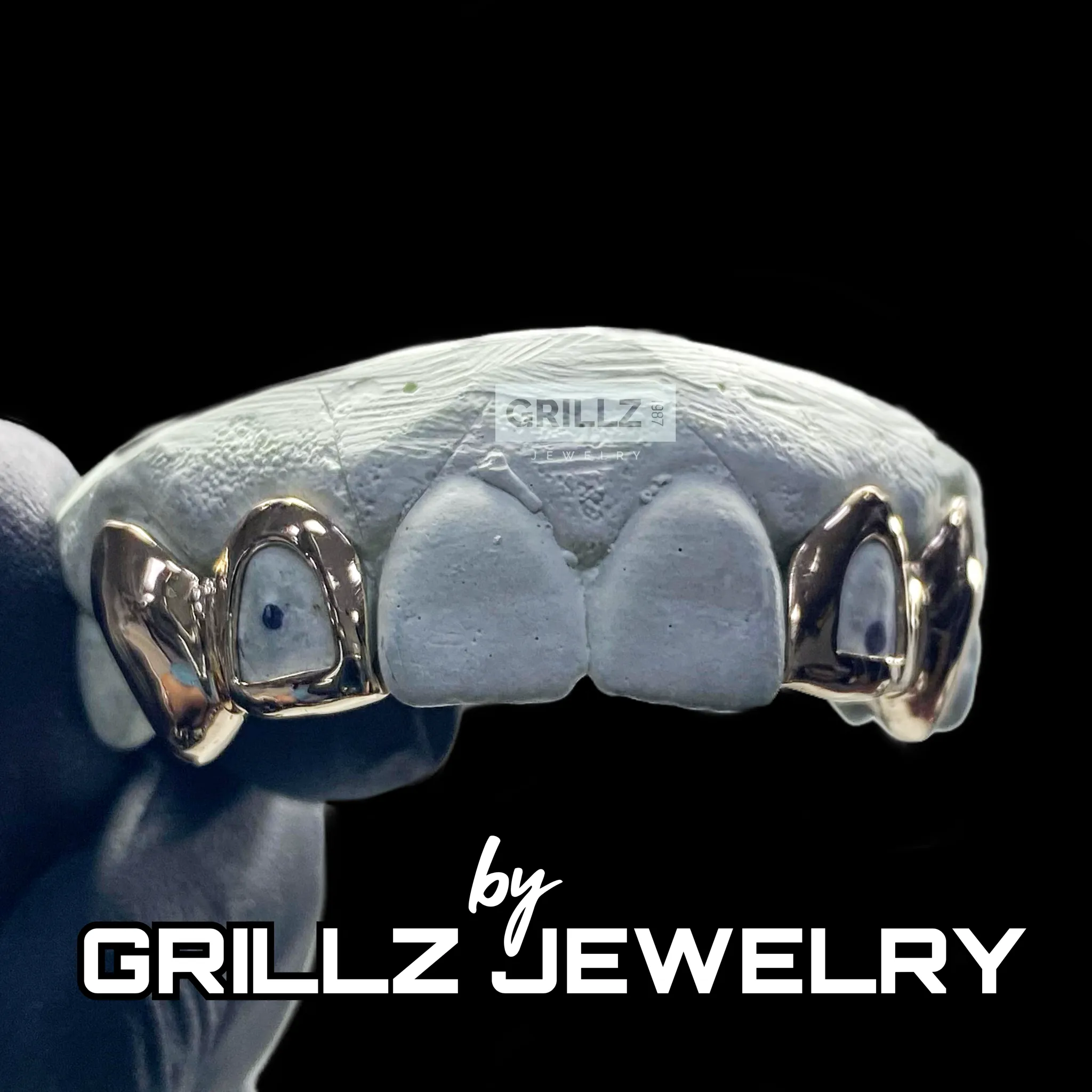 Open face grillz with canines