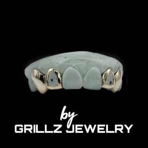 Open face grillz with canines