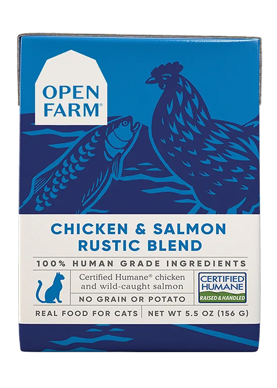 Open Farm Chicken & Salmon Rustic Blend Wet Cat Food