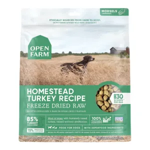 Open Farm Dog Freeze Dried Raw Homestead Turkey